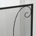 Miniatyrbillede 8 af 9: Pejseskærm, 132.5x76.5 cm, Sort