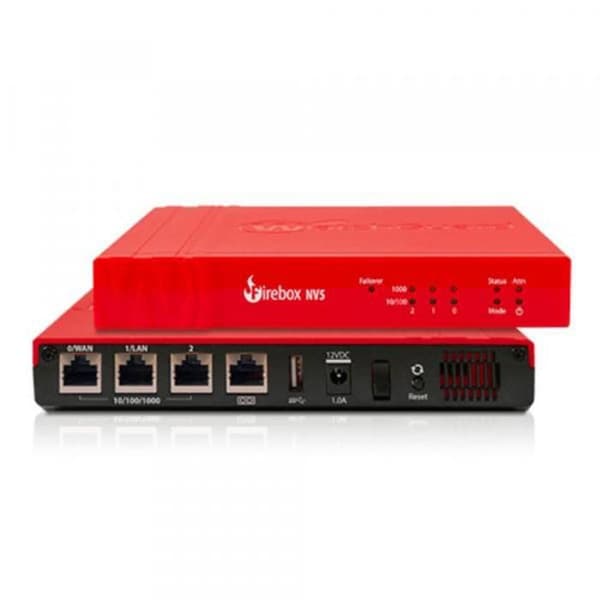 Brandvägg och säkerhet WatchGuard Firebox NV5 med 5 års standardstöd (WGNV5005)