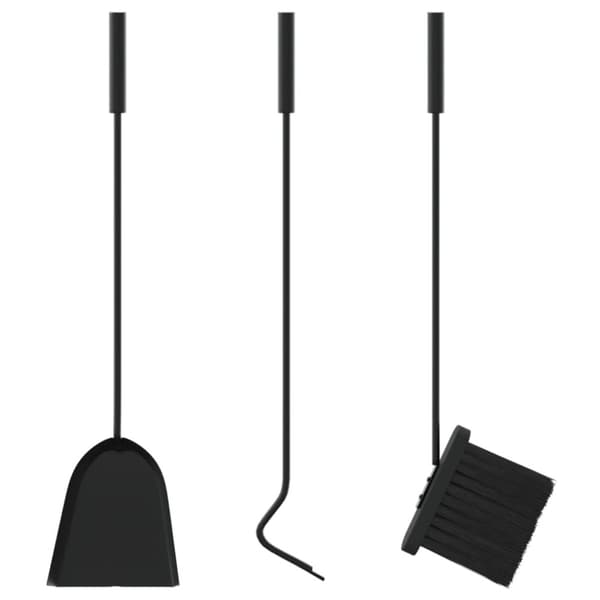 vidaXL pejsesæt 4 dele 22x59 cm stål