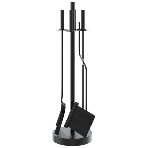vidaXL Takkatyökalusarja 5-osainen 18x66 cm teräs