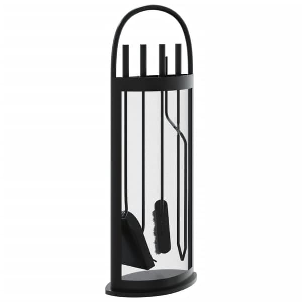 vidaXL Brasverktygsset 5 delar 23x15x66 cm stål