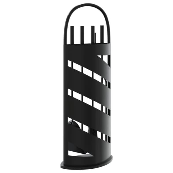 vidaXL Brasverktygsset 5 delar 23x15x66 cm stål
