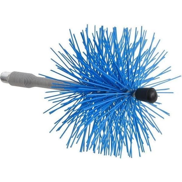 Skorstensfejare i nylon flexibelt skaft 120 mm - WOLFPACK - Diameter 100 mm