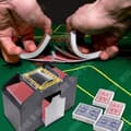 Miniatyrbild 3 av 4: TD® Ny elektrisk kortblandare i plast, helautomatisk 6 nivåer, pokerkortsblandare