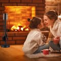 Miniatyrbild 3 av 6: Relaxdays 4-delad spisverktygssats, spade, kvast, poker, svart