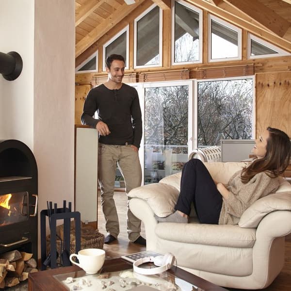 Relaxdays Eldstöd, modern, 5 delar: eldstång, askspade, sopborste, tång och stöd, svart