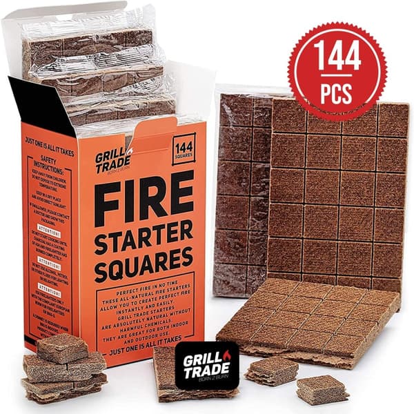 Eldstartare 144-pack GRILL TRADE