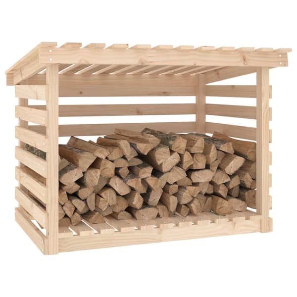 brændestativ 108x73x79 cm massivt fyrretræ