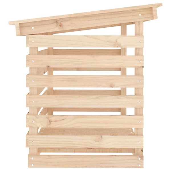 brændestativ 108x73x79 cm massivt fyrretræ