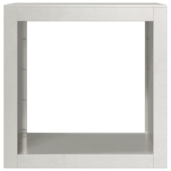 brændestativ 60x40x60 cm rustfrit stål