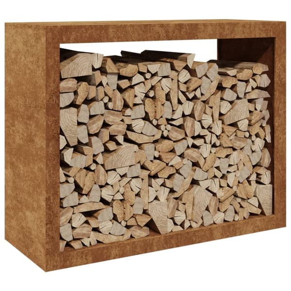 brændestativ 100x40x80 cm cortenstål
