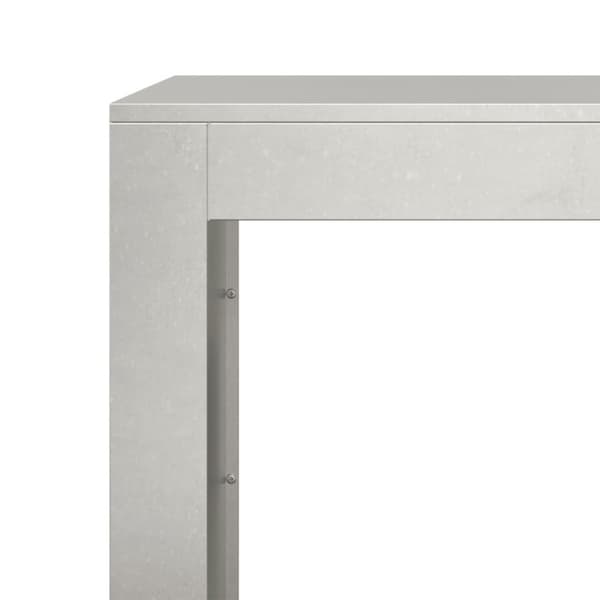 brændestativ 100x40x80 cm rustfrit stål