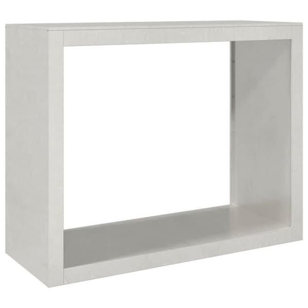 brændestativ 100x40x80 cm rustfrit stål