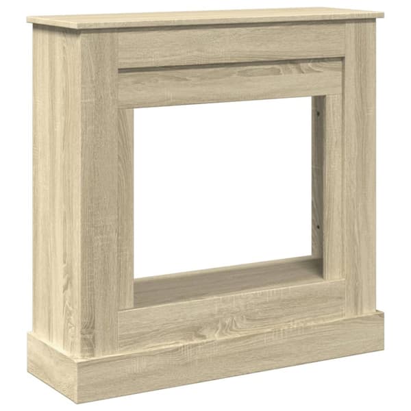 Spiselkrans sonoma-ek 90x30x90 cm konstruerat trä
