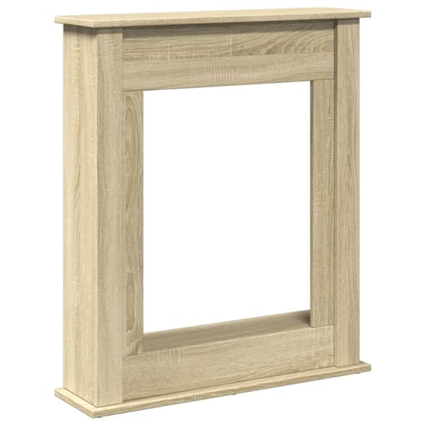 Spiselkrans sonoma-ek 75x20x87,5 cm konstruerat trä