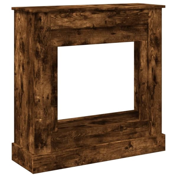Spiselkrans rökfärgad ek 90x30x90 cm konstruerat trä
