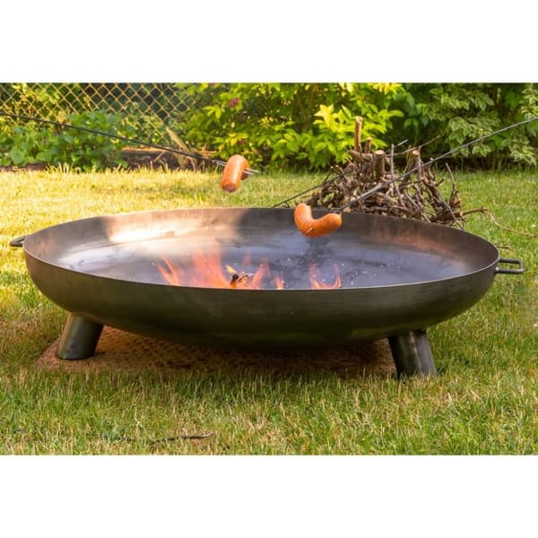 RedFire bålfad Salo sort stål 80 cm 81020