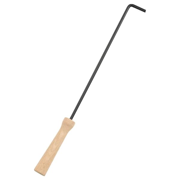 vidaXL 2-i-1 bålfad og grill med ildrager 56x56x49 cm stål