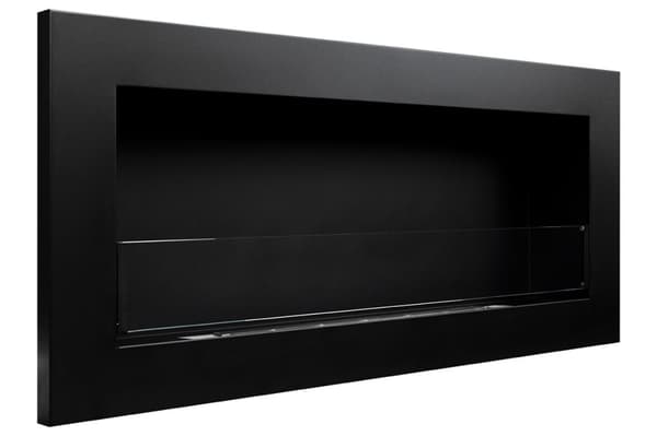 Bio-fireplace 900x400 laatikko musta rakenne lasilla