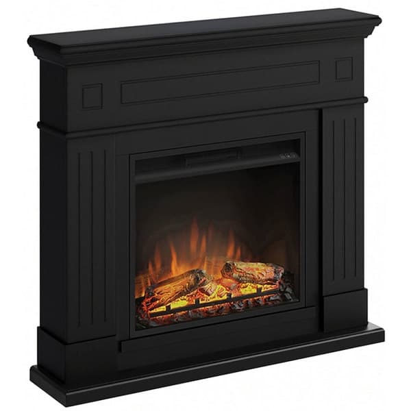 ELEKTRISK PEJS TAGU Larsen Deep Black, 1500W, fjernbetjening, sort