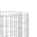 Miniatyrbillede 4 af 5: vidaXL gabion-bålkurv Ø 50 cm galvaniseret jern