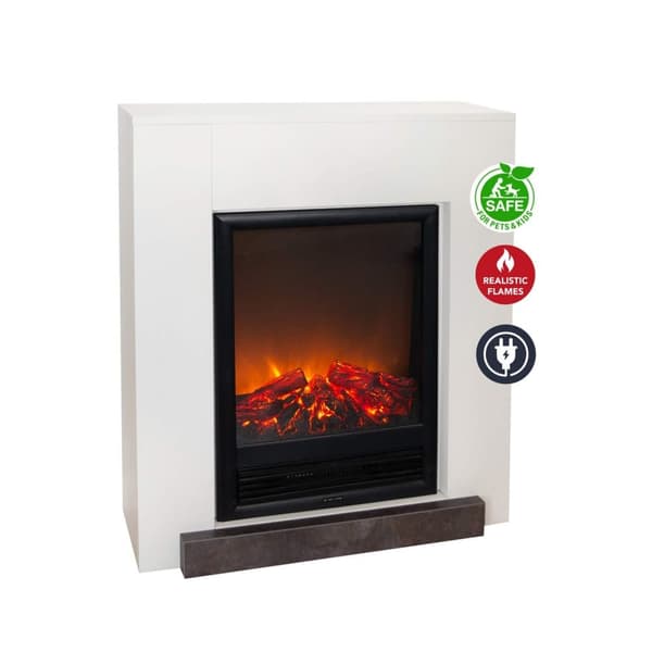 Hamar el-komfur - 1300 Watt varme - fjernbetjening