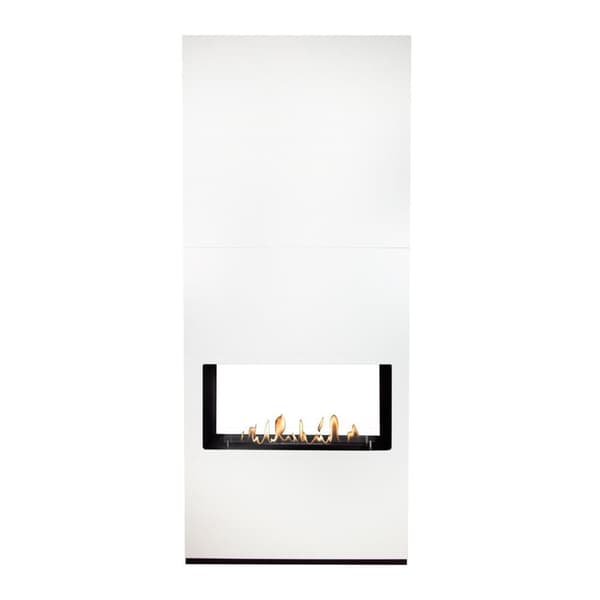 Ambiance pejs i MDF RAL9010 med XL bioethanol indsats (8014LS)