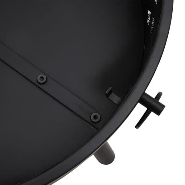 vidaXL Bålfat med ildrake 58 cm XXL stål