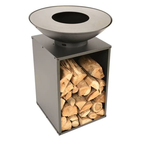 RedFire Eldstad med grill ONYX klassisk 60 cm med överdrag