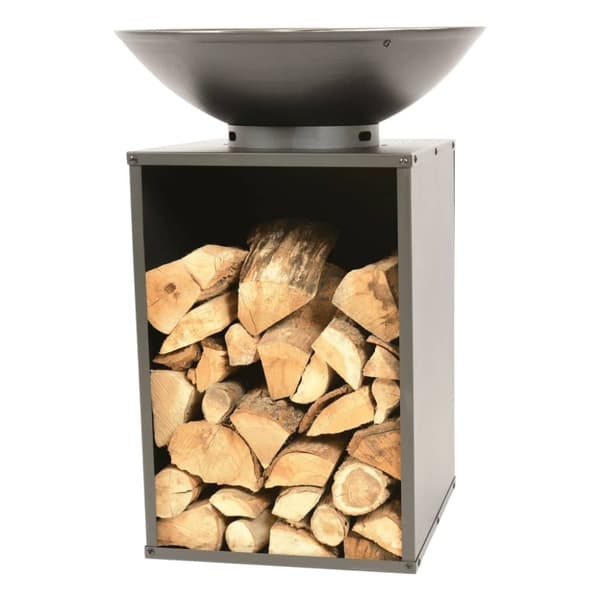 RedFire Eldstad med grill ONYX klassisk 60 cm med överdrag