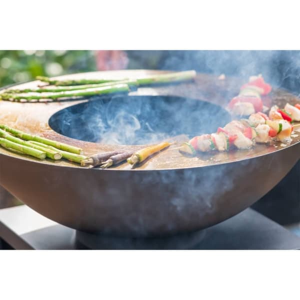 RedFire Eldstad med grill ONYX klassisk 60 cm med överdrag