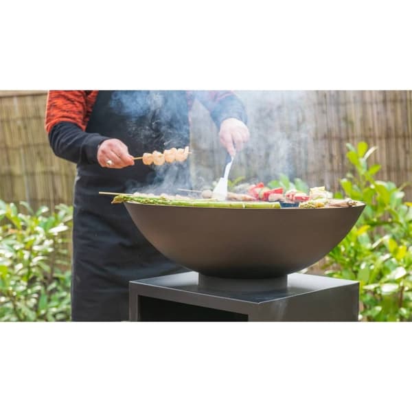 RedFire Eldstad med grill ONYX klassisk 60 cm med överdrag