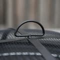Miniatyrbillede 4 af 6: Rootz Fire Pit - 2-in-1 Fire Pit - Spark Guard Grill  - Garden BBQ - Grill Mesh Rack - Black - Ø75 x 55H cm
