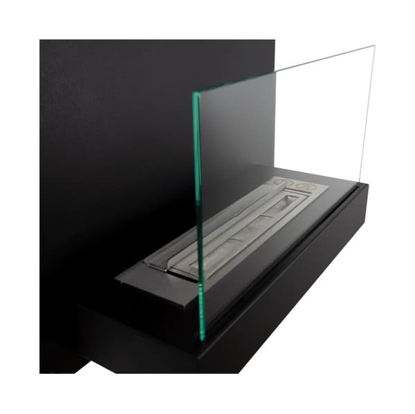 Etanolkamin  Bio-eldplats Hängande biokamin BOARD Bioetanolbrännare 45 cm x 47 cm x 16,5 cm med glas kan användas som skrivtavla  ekologisk eldsta