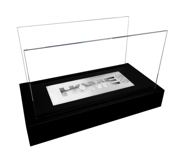 Etanolitakka Takka Bio-takka Vapaasti seisova biotakka HOME Bioetanolipoltin 36 x 22 x 18 cm musta TÜV-sertifikaatti orgaaninen takka Biokattila
