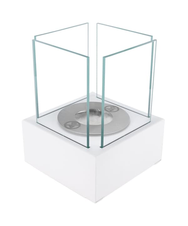 Takat Vapaasti seisova biotakka Älykäs valkoinen Bioetanolipoltin 13 cm x 13 cm x 17 cm TÜV-sertifikaatti