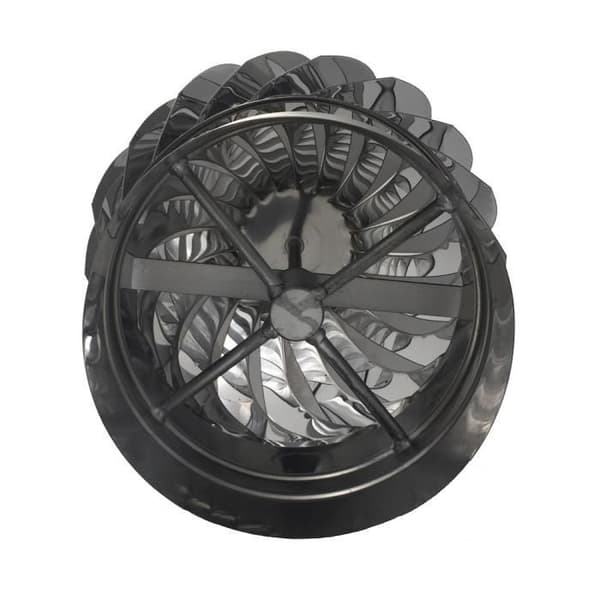 Rökgasavskiljare - Inox - Ø 200 mm - Rostfritt stål - Syrabeständig - Liten mängd vind behövs