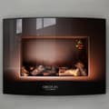 Miniatyrbild 3 av 5: Cecotec 22” decorative electric fireplace with 2000 W. 2 intensities: 1000 W, and 2000 W. Remote control. Curved tempered-glass panel. Adjustable fla