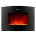 Miniatyrbild 1 av 5: Cecotec 22” decorative electric fireplace with 2000 W maximum power. 2 intensities: 1000 W, and 2000 W. Wi-Fi control. Remote control. Curved tempere
