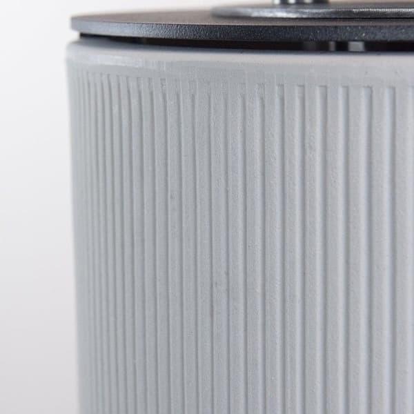 Mark trädgårdsbrännare för bioetanol eldstad för inom- och utomhusbruk MODIGLIANI Bianco Perla d.36 x h56
