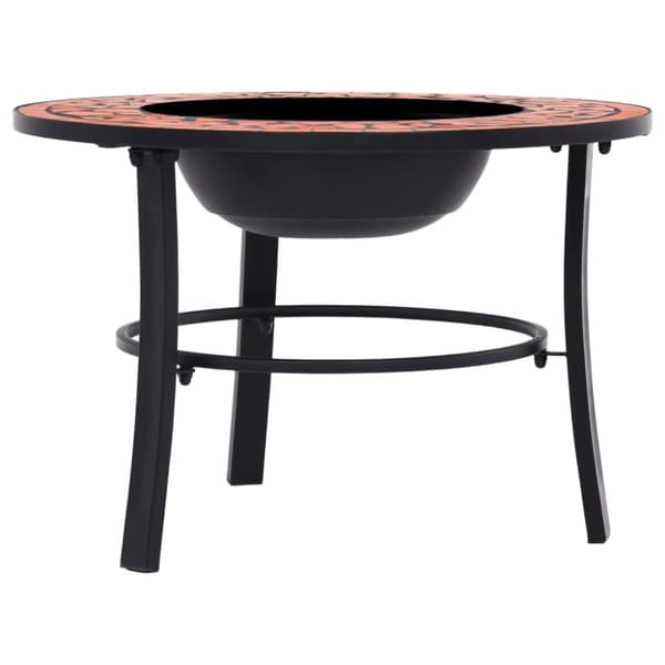 Eldfat med mosaik terrakotta 68cm keramik - Eldgrop - Eldgropar - Home & Living