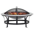 Miniatyrbillede 3 af 11: Bålfad med grill rustfrit stål 76 cm - Bålfad - Bålfade - Home & Living