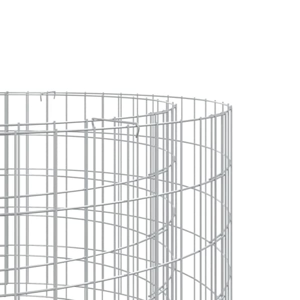 Gabion-bålkurv Ø 50 cm galvaniseret jern - Gabion-bålkurv - Gabion-bålkurve - Home & Living