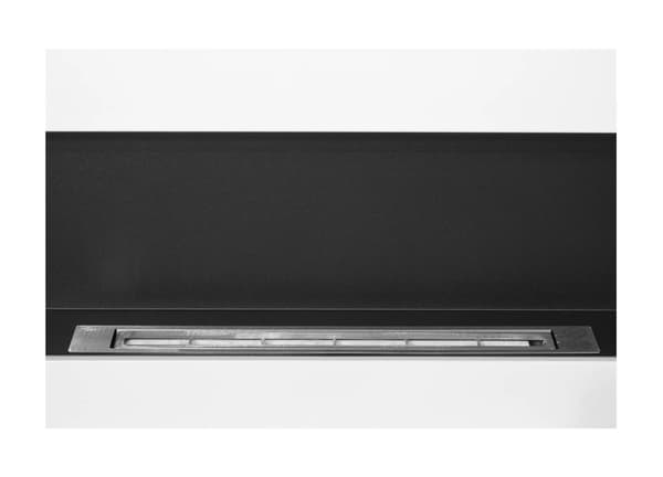 Etanolkamin Öppna spisar Bio-eldplats Hängande biopejs Bioetanolbrännare BOX  90 cm x 40 cm x 12 cm matt vit ekologisk eldstad