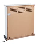 Pikkukuva 6 / 10: Sähkötakka valkoinen MDF-levy 82 x 25 x 84 cm LED-liekkiefektillä termostaatilla koristekivillä moderni tyyli