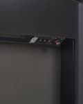 Pikkukuva 9 / 10: Sähkötakka valkoinen MDF-levy 82 x 25 x 84 cm LED-liekkiefektillä termostaatilla koristekivillä moderni tyyli