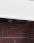Miniatyrbilde 10 av 11: Elektrisk peis Hvit MDF LED-flammeeffekt Termostat Vifte Fjernkontroll Klassisk stil