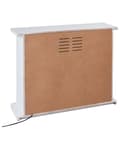 Miniatyrbilde 7 av 11: Elektrisk Peisvarmer Hvit Mantel MDF LED-flammer med Termostat Moderne
