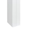 Miniatyrbilde 9 av 9: Peishylle Hvit MDF 110 x 23 x 106 cm Tradisjonell og landlig stil Peis Stue Interiør