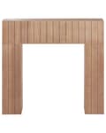 Miniatyrbilde 1 av 9: Peishylle Lyst tre MDF 110 x 23 x 100 cm Vertikal utsmykking Minimalistisk og moderne stil Peis Stue Interiør